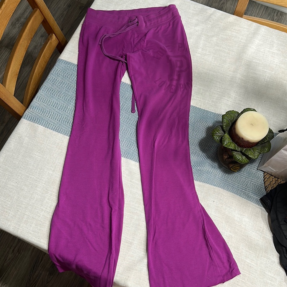 PINK wide leg sweatpants, retro vibe, fuchsia pink.